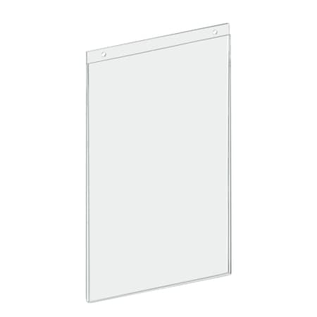 Azar Displays 8.5"W x 14"H Wall U-Frame w/ Holes, PK10 162707